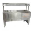 Balcão de distribuição em aço inox