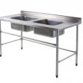 Mesa de inox para cozinha industrial