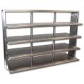 Prateleira de inox para cozinha industrial