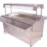 Balcão de distribuição em aço inox