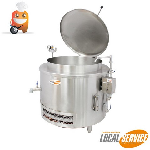 Caldeira industrial para cozinha