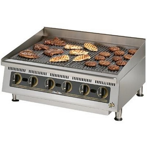 Char broiler cozinha industrial