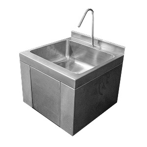 Lavatório de Assepsia de lado